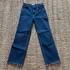 Abercrombie & Fitch Dark Blue Straight Leg Jeans